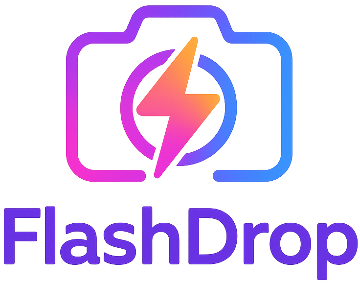 FlashDrop Logo